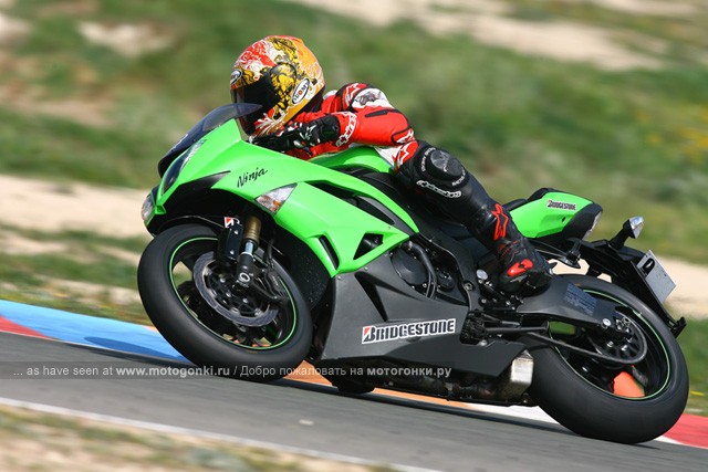 Kawasaki ZX-6R (2009) - тест-драйв